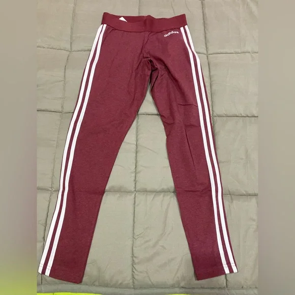 adidas ESSENTIALS 3-STRIPES HIGH-WAISTED SINGLE JERSEY LEGGINGS - Picture 6 of 8